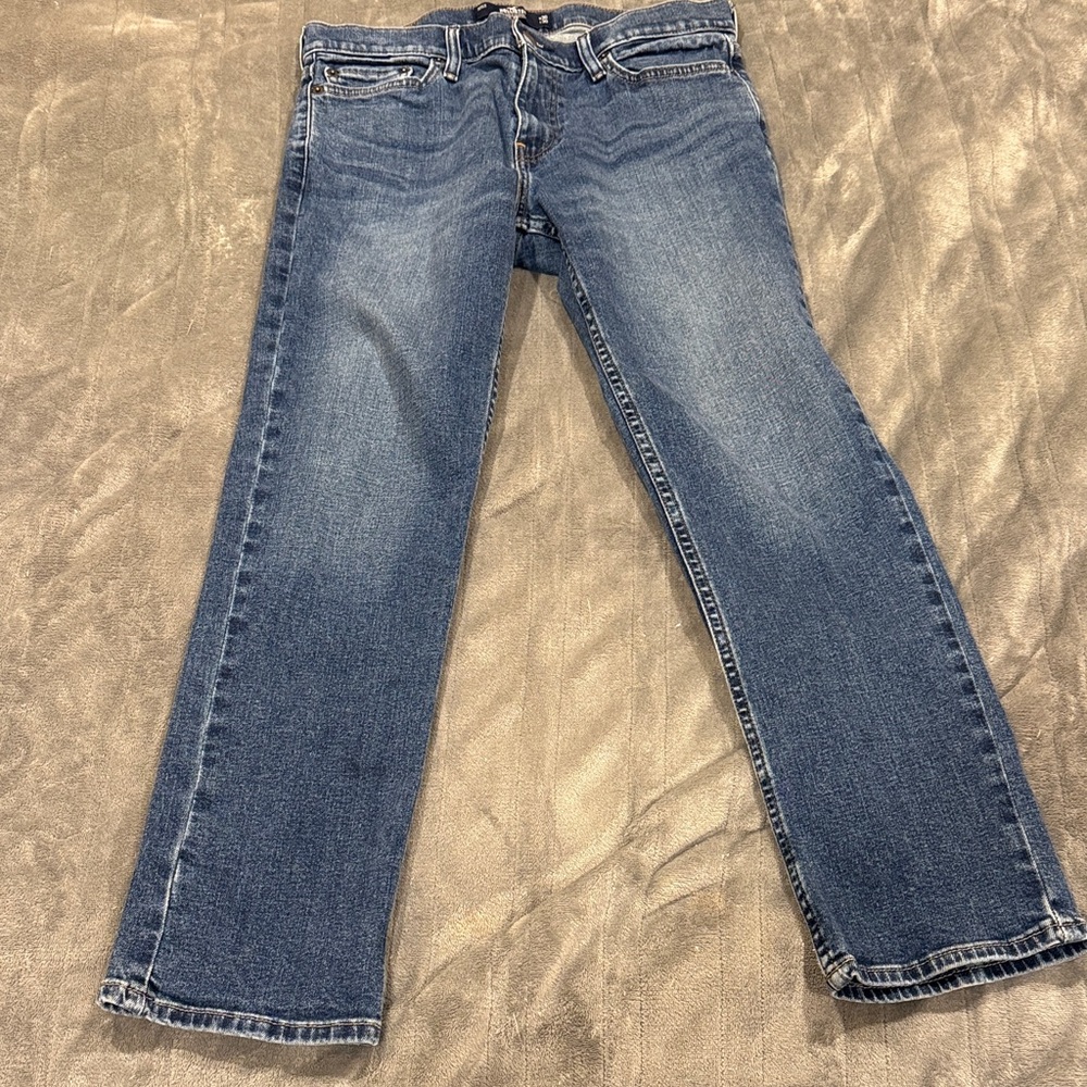 Hollister Blue Slim Straight Men's Jeans
